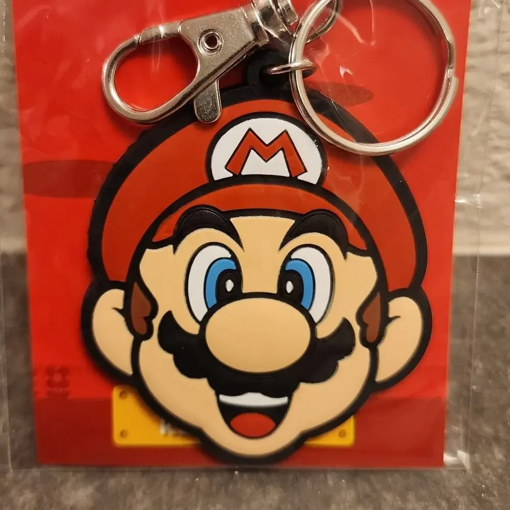 Keychain - Mario (NEW) - Nintendo - Super Mario